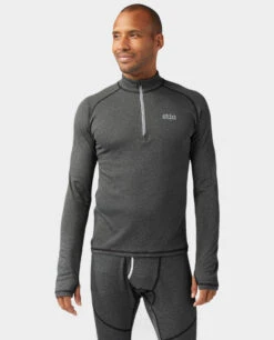 STIO Men's Basis Power Wool™ Zip Neck 13 STIO Men's Basis Power Wool™ Zip Neck -Stio Activewear 200058 102 1
