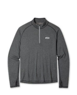 STIO Men's Basis Power Wool™ Zip Neck 11 STIO Men's Basis Power Wool™ Zip Neck -Stio Activewear 200058 102