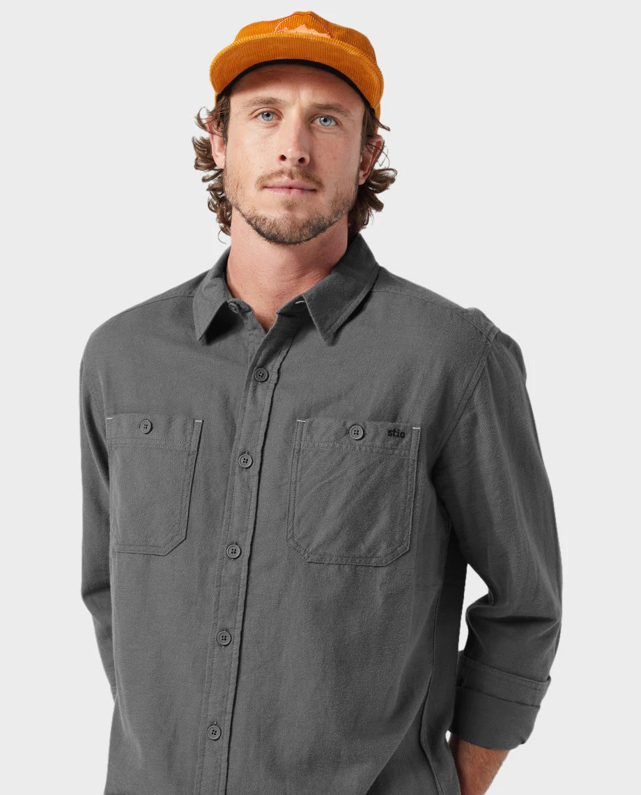 Men's Miter Lightweight Flannel Shirt STIO Men's Miter Lightweight Flannel Shirt -Stio Activewear 200082 110 1