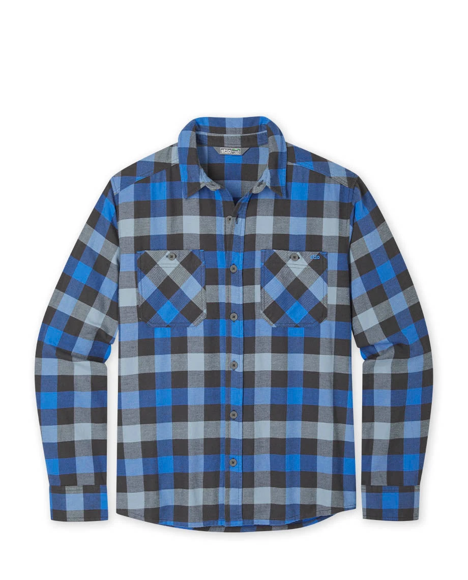 Men's Miter Lightweight Flannel Shirt STIO Men's Miter Lightweight Flannel Shirt -Stio Activewear 200082 266