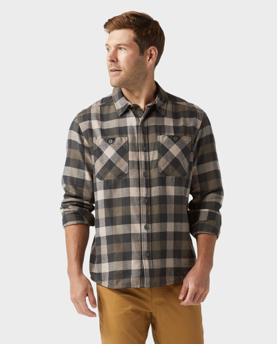 Men's Miter Lightweight Flannel Shirt STIO Men's Miter Lightweight Flannel Shirt -Stio Activewear 200082 284 4 ALT