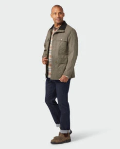 STIO Men's Turnbolt Waxed Canvas Jacket -Stio Activewear 200205 396 1 Full