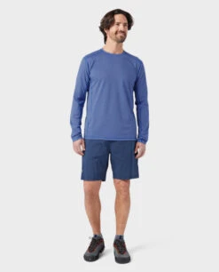 STIO Men's Crester Trail Tee LS -Stio Activewear 200237 430 1 Full