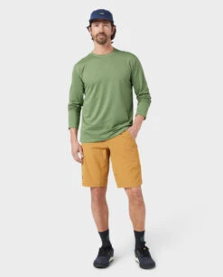 STIO Men's Crester Trail Tee LS -Stio Activewear 200237 792 1 Full