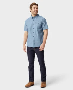 STIO Men's Curtis Camp Chambray Shirt SS -Stio Activewear 200281 464 1 Full