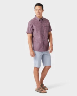 STIO Men's Curtis Camp Chambray Shirt SS -Stio Activewear 200281 607 1 Full