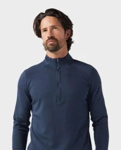 STIO Men's Basis Midweight Merino Half Zip -Stio Activewear 200284 410 2