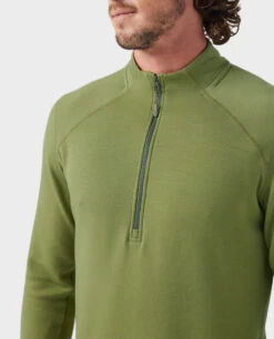 STIO Men's Basis Midweight Merino Half Zip -Stio Activewear 200284 708 5