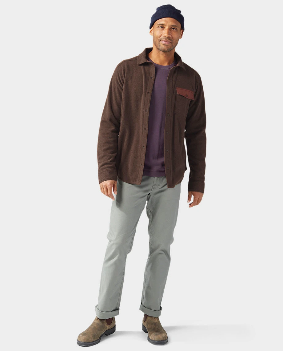 Men's Turpin Fleece Snap Shirt STIO Men's Turpin Fleece Snap Shirt -Stio Activewear 200287 298 2