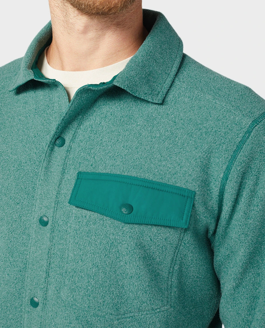 Men's Turpin Fleece Snap Shirt STIO Men's Turpin Fleece Snap Shirt -Stio Activewear 200287 750 3 ALT