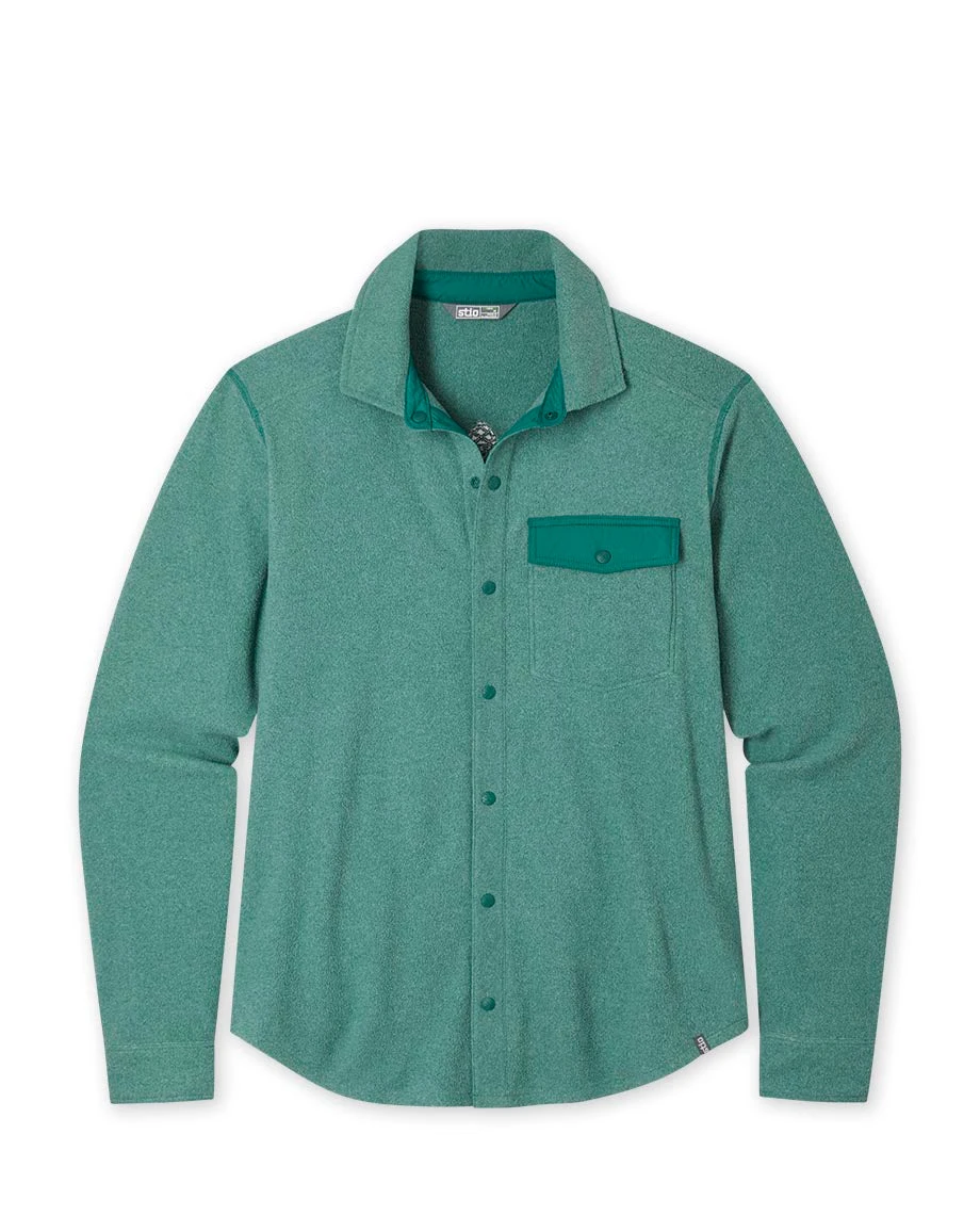Men's Turpin Fleece Snap Shirt STIO Men's Turpin Fleece Snap Shirt -Stio Activewear 200287 750