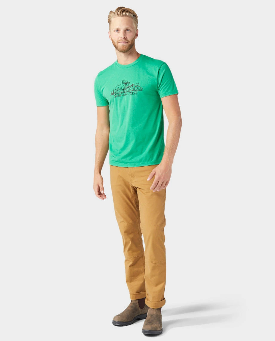 Men's Moose Trail Tee STIO Men's Moose Trail Tee -Stio Activewear 200339 416 2