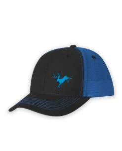 STIO Kids' Bucking Jack Trucker -Stio Activewear Bucking Jackalope Trucker Neon Blue S19