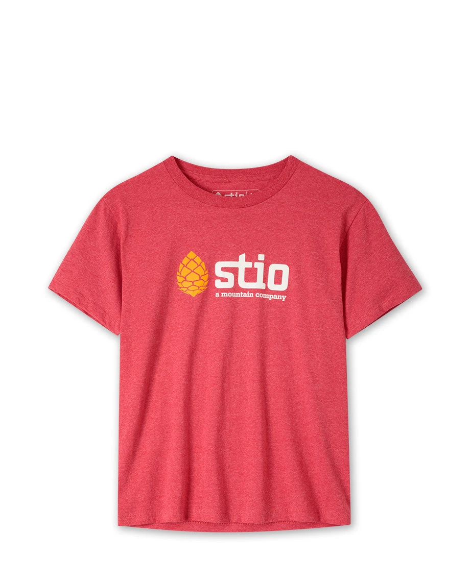 Kids' Stio Classic Tee Kids' Stio Classic Tee -Stio Activewear Kids Classic Tee Red Heather