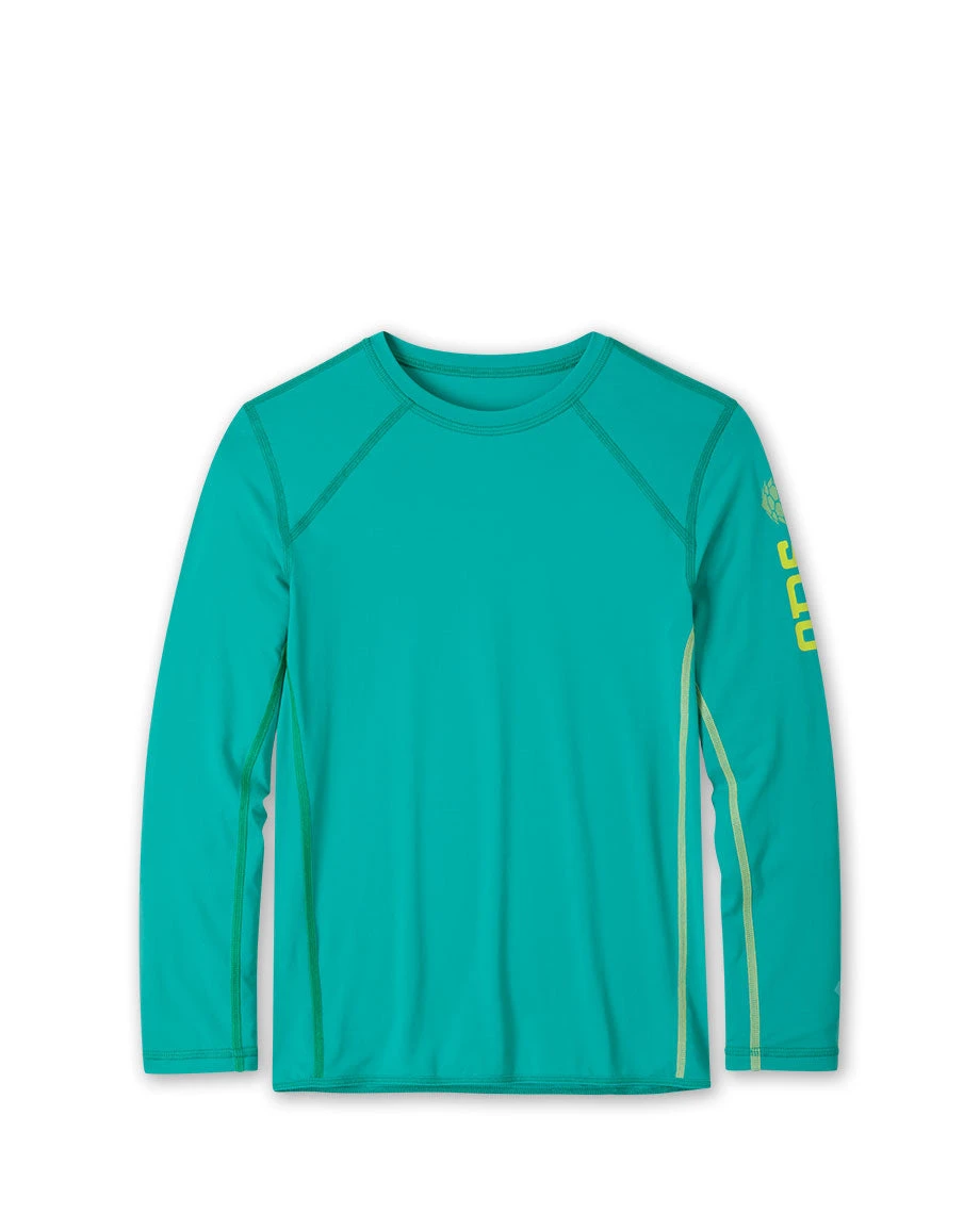 Kids' Hylas Crew LS STIO Kids' Hylas Crew LS -Stio Activewear Kids Hylas Crew LS Hidden Mineral
