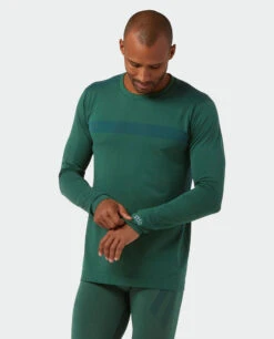 STIO Men's Basis Seamless Tech Crew -Stio Activewear M Full Range Seamless Crew LS Thicket 2 02380ccf f671 429e ac4a 7a83009004d0