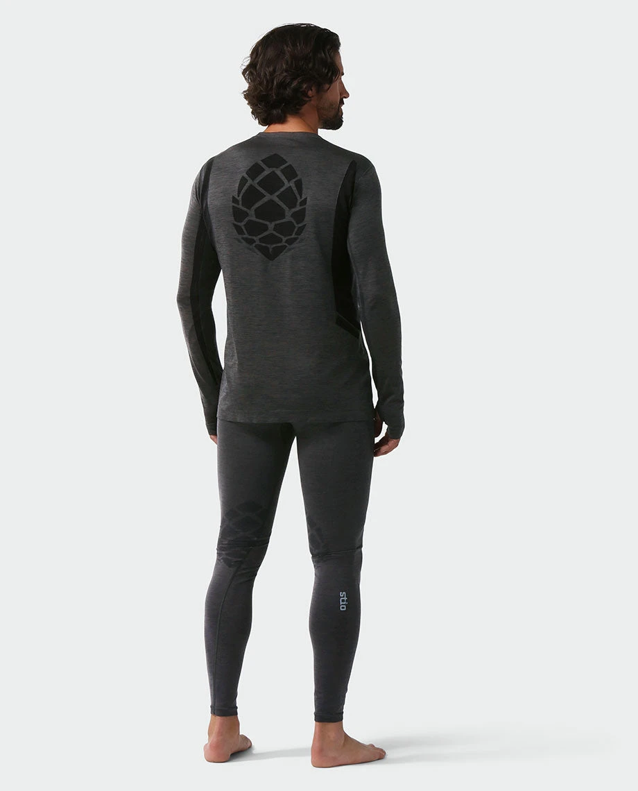 Men's Basis Seamless Tech Tight STIO Men's Basis Seamless Tech Tight -Stio Activewear M Full Range Seamless Tight Boundary Black Heather 4 f8597557 8761 4332 bcbf 4ca03903fae4