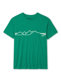 STIO Men's Teton Elevations Tee -Stio Activewear M Teton Elevationes Tee Kelly Green Heather