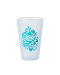 STIO Pinecone Ripple Silipint Cup -Stio Activewear Silipint Cup Frosted White Cone