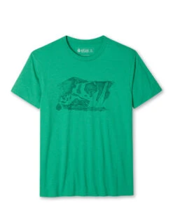 STIO Mountain Towner Jackson Hole Tee -Stio Activewear Unisex Mountain Towner Jackson Hole Kelly Green Heather d6d55fac ad53 420a a4d7 48f47141bf23