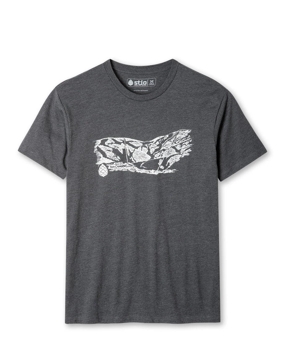 Mountain Towner Park City Tee STIO Mountain Towner Park City Tee -Stio Activewear Unisex Mountain Towner Park City Charcoal Heather