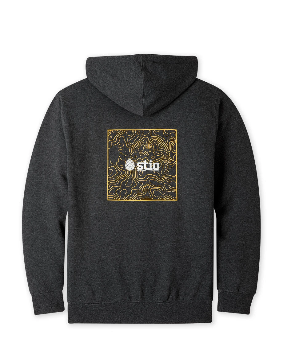 Navigator Hoodie STIO Navigator Hoodie -Stio Activewear Unisex Navigator Hoodie Charcoal Heather Back