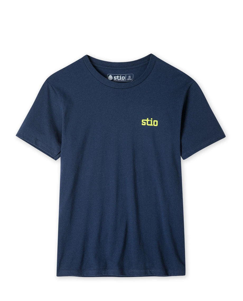 Navigator Tee STIO Navigator Tee -Stio Activewear Unisex Navigator Tee Navy