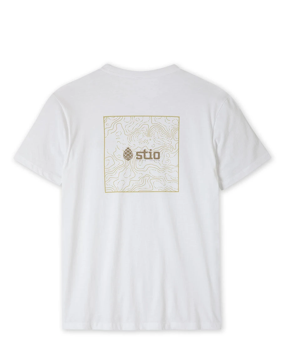 Navigator Tee STIO Navigator Tee -Stio Activewear Unisex Navigator Tee White Back