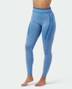 STIO Women's Basis® Seamless Tech Tight -Stio Activewear W Full Range Seamless Tight Wind River Blue Heather 1 5b7481b1 2190 4b25 9d70 6550a7c2252b