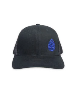 STIO Whitebark Pinecone Trucker -Stio Activewear Whitebark Pinecone Trucker Hat Black Front New